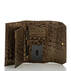 Soft Checkbook Wallet Oak Primrose Interior