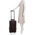 CarryOn Wheeled Duffle Black Travel on figure for scale