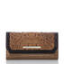 Soft Checkbook Wallet Toasted Almond Bengal Front