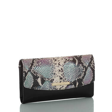 Modern Checkbook Wallet Moonscape Willoughby Side