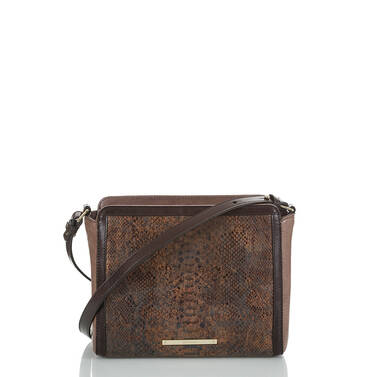 Carrie Crossbody Brown Barrow Front