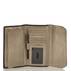 Soft Checkbook Wallet Creme Rhodes Interior