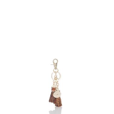 Tassel Key Ring Toasted Almond Melbourne Front