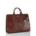 Business Tote Pecan Melbourne Side
