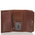 Soft Checkbook Wallet Cognac Topsail Interior