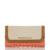 Soft Checkbook Wallet Creamsicle Andes Front