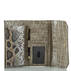 Soft Checkbook Wallet Natural Leighton Interior