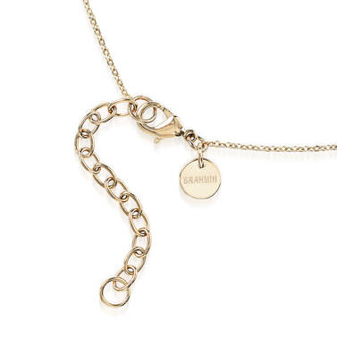 Crystal Locket Necklace Bronze Fairhaven Side