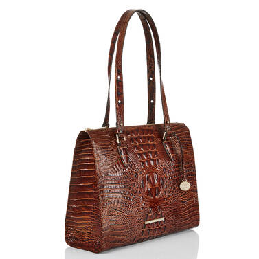 Anywhere Tote Pecan Melbourne Side