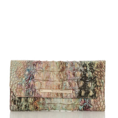 Soft Checkbook Wallet Opal Melbourne Front
