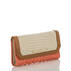 Soft Checkbook Wallet Creamsicle Andes Side