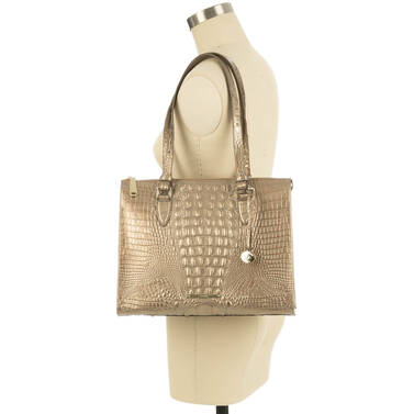 Anywhere Tote Rose Gold Melbourne On Mannequin