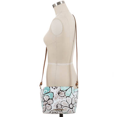 Carrie Crossbody Turquoise Kelson On Mannequin