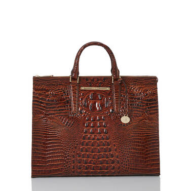 Business Tote Pecan Melbourne Front