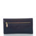 Soft Checkbook Wallet Navy Topsail Back