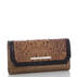 Soft Checkbook Wallet Toasted Almond Bengal Side