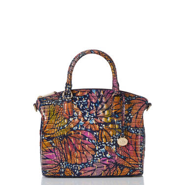 Brahmin Melbourne Duxbury Satchel (Black) Handbags - Yahoo Shopping