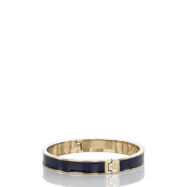 Fairhaven Thin Bangle Navy Jewelry Side