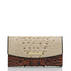 Modern Checkbook Wallet Linen Osmia Front