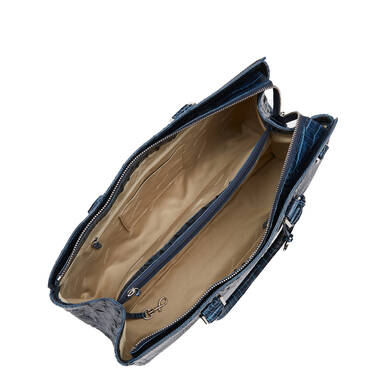 Finley Carryall Navy Tidewater Interior
