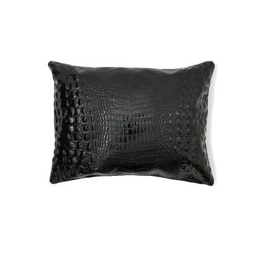 12X16 Pillow Case Black Melbourne Side