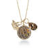 Crystal Charm Necklace Bronze Fairhaven Front