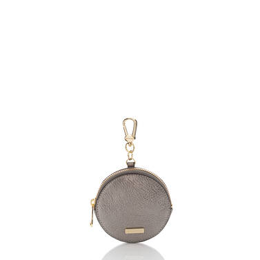 Circle Coin Purse Anthracite Moonlit Front
