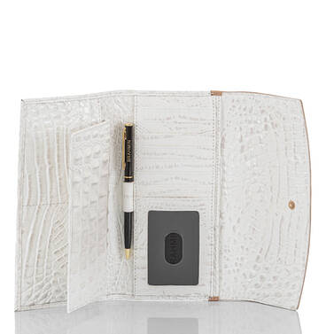 Modern Checkbook Wallet Shortbread Enchant Interior