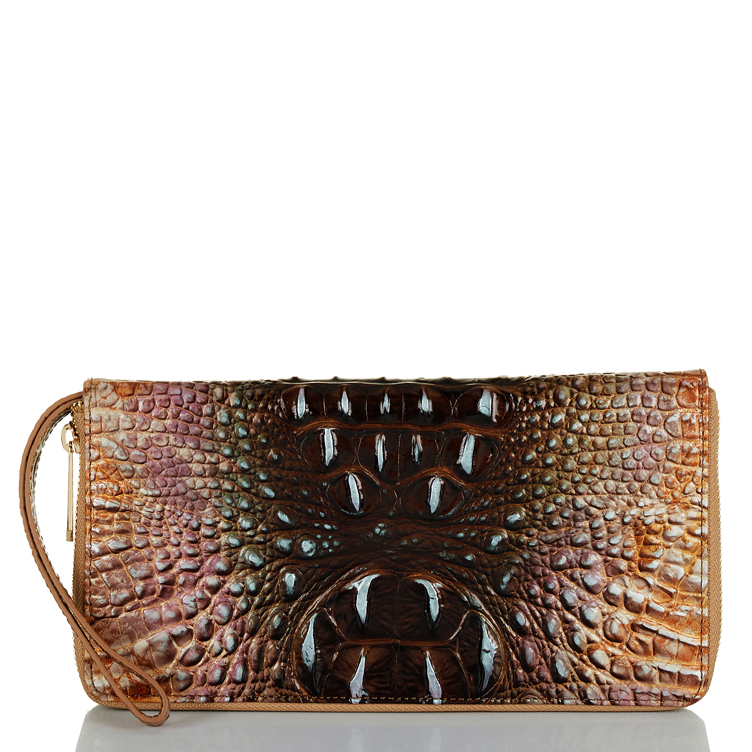 Brahmin Handbags - Truffle Python Ombre Melbourne, a luxurious